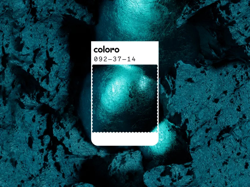 Transformative Teal - couleur officielle WGSN et Coloro pour 2026